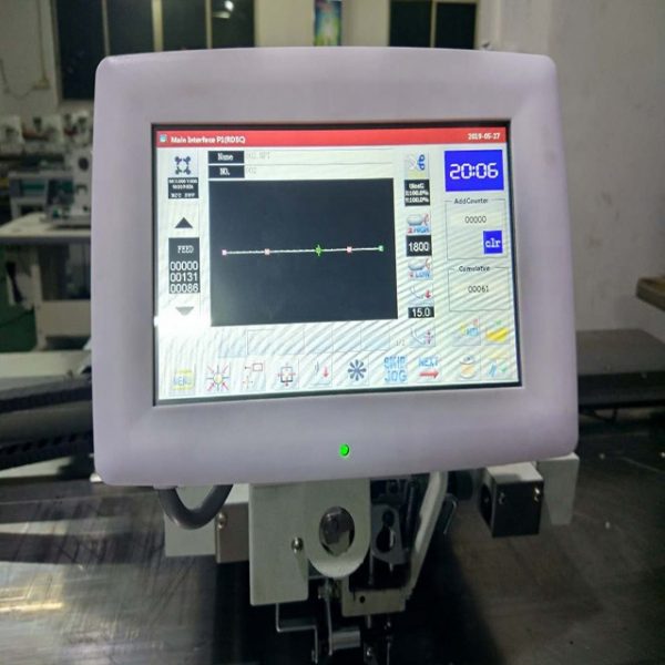 Fully automatic pocket setter industrial computer pattern patch pocket sewing machine - Image 4