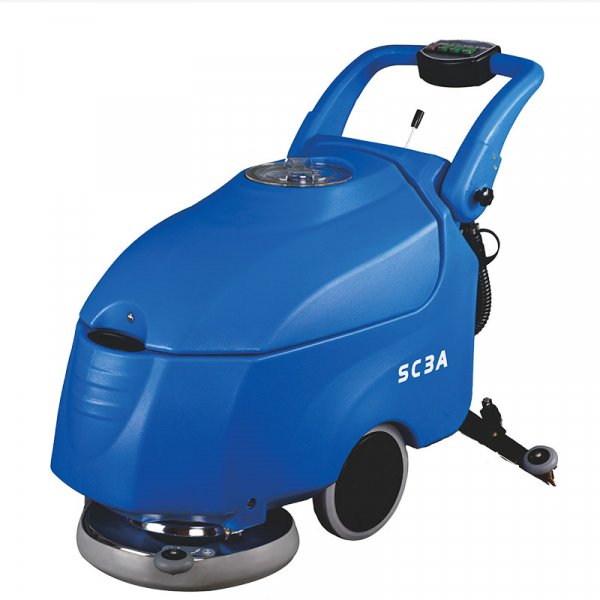 popular use 1100W charger commercial all closed vacuum scrubbing machine high pressure cleaner floor scrubber dryers cleaning - Image 2