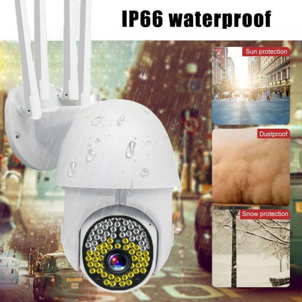 V380 Pro Security Cctv Camera System Auto Tracking Motion Detection WiFi Security Camera - Image 2