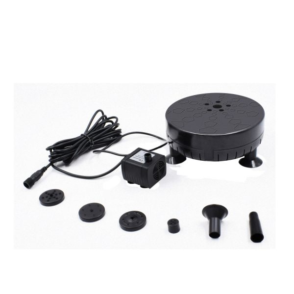 dropshipping 10W Solar Water Pump Kit with Battery and LED Lights for Pond Water Feature Pool Garden Patio Bird Bath Fountain - Image 2