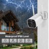 2021 solar power cctv camera system outdoor wireless solar powered surveillance camera 3mp
