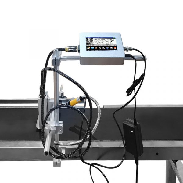 Fast speed automatic online industrial inkjet printer mask printing machine for QR code, data, time - Image 6