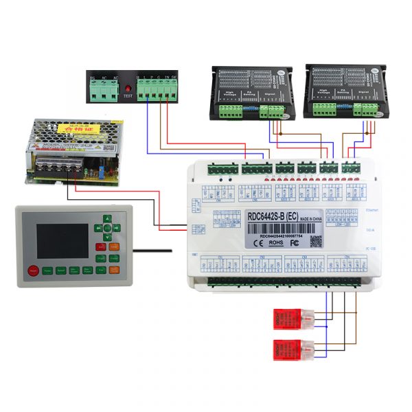 Laser DSP Controller CO2 Ruida RDC6442G CNC Motherboard System Laser Engraving Machine Control Card RDC 6442S Panel - Image 5
