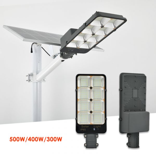 High Lumen Ip65 Outdoor Aluminum 100w 200w 300w 400w 500w Solar Led Street Light