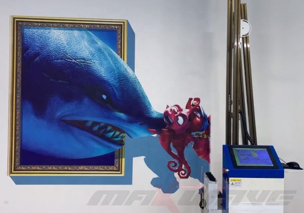 Factory Price Workshop Direct Selling Automatic Wall Printing Machine 4D 3D Printer - Image 5