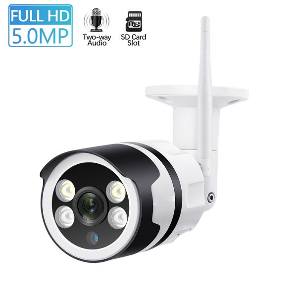 Outdoor wireless small wifi hd 5mp wifi ip wifi cctv camera with full color nighr vision - Image 6