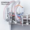 ZONESUN ZS-YT2 Palm Oil Milk Bottle Plastic Bottle Olive Oil Beverage Water Filling Machine Pneumatic
