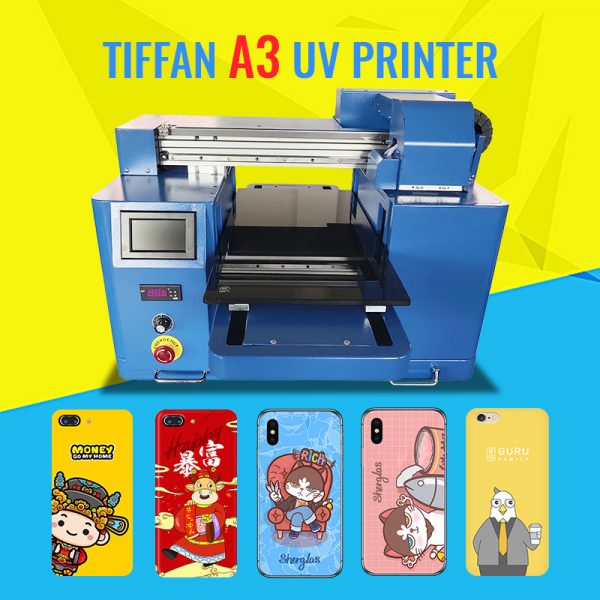 A3 size 6 color UV flatbed multifunctional printing machine for CD/Card/Pen/Golf Ball/mug cup printing - Image 4