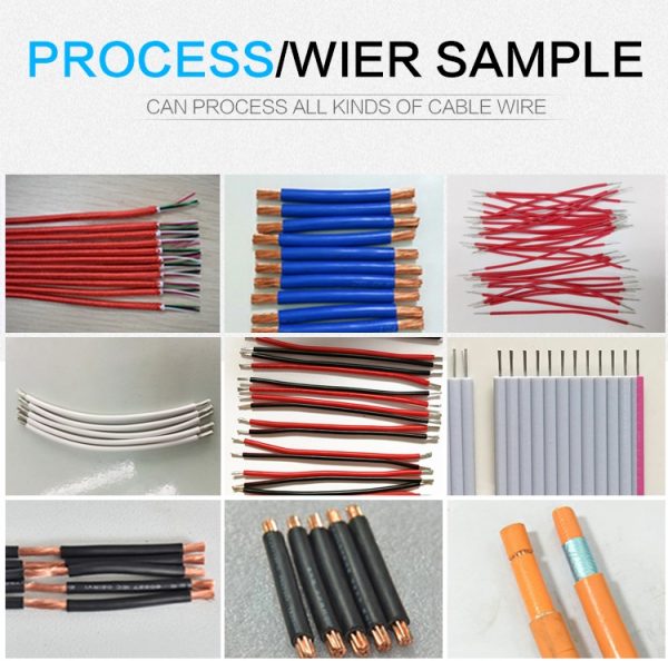 4.5mm2 Fully automatic cable wire cut strip machine - Image 2