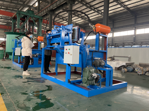 Hot selling multifunctional automatic egg tray making machine quail egg carton machine with drying oven - Image 3