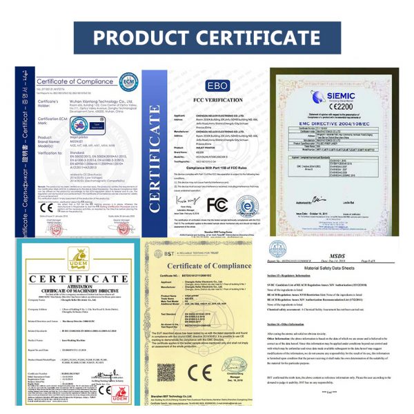 Batch Cable Bottle Expiry Date Code Printing Machine Marking Printer - Image 5