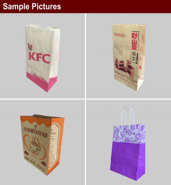 LSB-450XL-R Fully  Automatic Roll Fed Twisted Handle Paper Bag Machine - Image 2