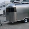 Airstream look snackmachine mobile food caravan with baking equipment for hot dog pizza ice cream trailer truck