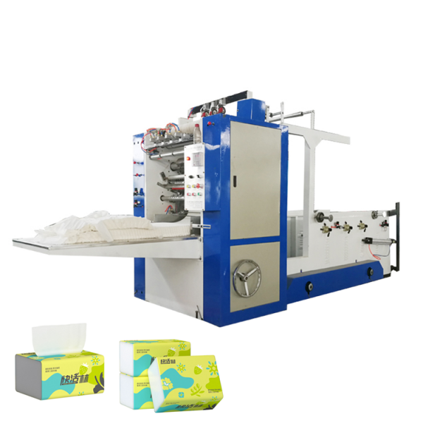 Industrial automatic v fold facial tissue paper making machine full line facial tissue paper machine - Image 6