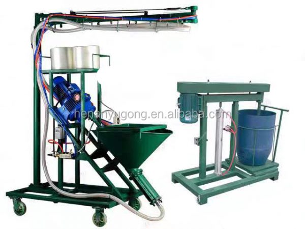 Glass Fiber Cement Spray GRC Machine for special design as per architect