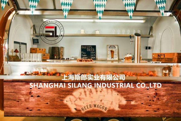 food truck stainless steel customized snack mobile food trailer with free hotdog grill Food wagon for beer - Image 3