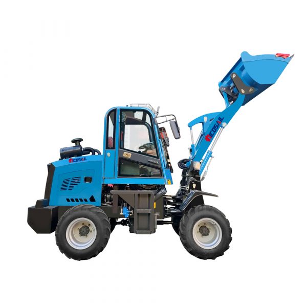 China Mini 2 Ton Small Self Wheel Loader Machine Price List With Attachments - Image 3