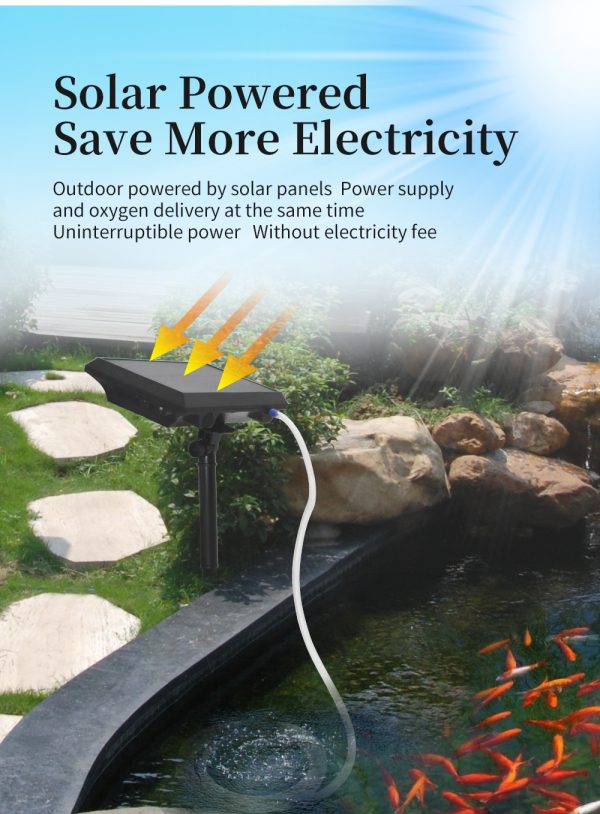 Portable Mini USB Aquarium Fish Tank Oxygen Air Pump Mute Energy Saving Supplies Aquatic Terrarium solar air pump aquarium - Image 2
