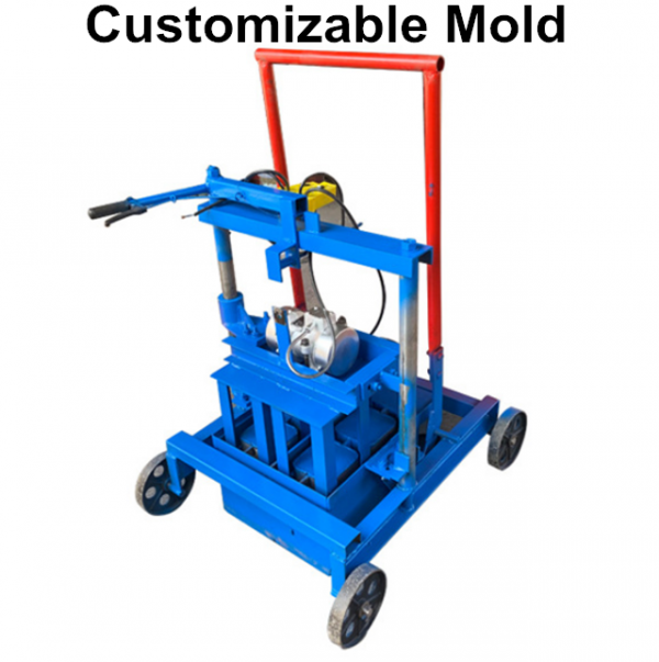 Electric Concrete Brick Making Concrete Block Making Machine/Manual Hollow fly ash Block bricks Making machinery