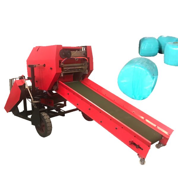High-efficiency fully automatic straw silage baler and wrapper machine - Image 6