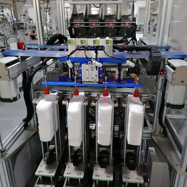 Auto KN95 N95 KF94 Fully Automatic Face Mask Machine for Making Face Mask high speed 100PCS/MIN with low price - Image 2